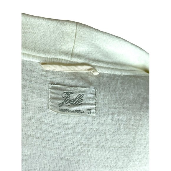 White wrap robe with pockets by Joelle made in Italy Size L - Picture 6 of 6